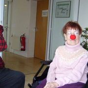 Besuch der Klinik Clowns Mimi und Konrad